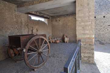 Obraz premium Pompeii archeological site in Pompeii