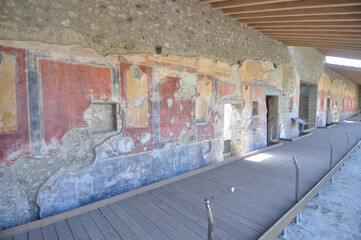 Pompeii archeological site in Pompeii