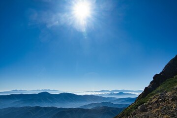 乗鞍岳の風景