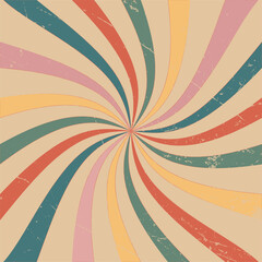 hand-painted multicolored vintage background. 2d vector illustration