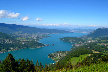 vue lac d'Annecy 