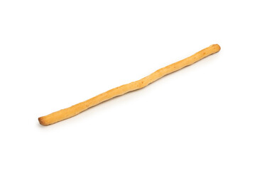 Bread sticks isolated on white background.