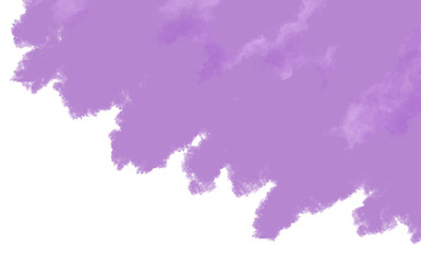 purple light artistic background. spread paint at the top of the sheet