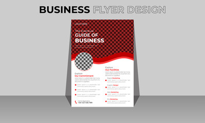 Corporate Business flyer template in a4 size flyer,poster,brochure, magazine cover template.