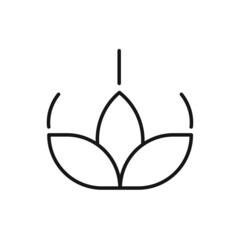 Wheat line icon, Wheat editable stroke outline icon, high quality vector symbol for mobile app.