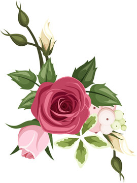 bouquet of red roses