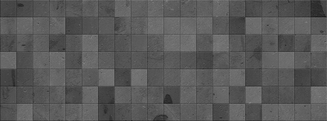 Old cement and marble mosaic tiles texture. Concrete Stone mosaic tiles.