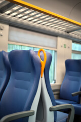 Obraz premium L'interno di un treno italiano 