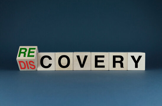 Recovery or discovery. Cubes form the Recovery or Discovery choice words.