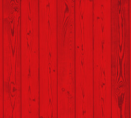 Weathered red wooden background texture. Red painted wood. Top view surface of the table to shoot flat lay.