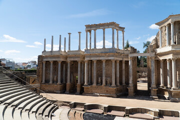 ruins of ancient Roman forum - Merida