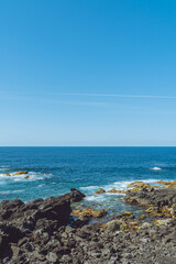 rocks and sea - Azores Portugal