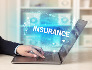 Doctor working a health check