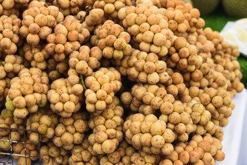 Longkong fruit for sale in the market