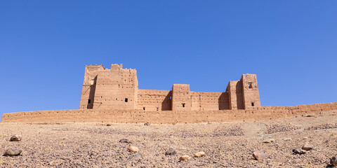 Antigua fortificación en el sur de Marruecos