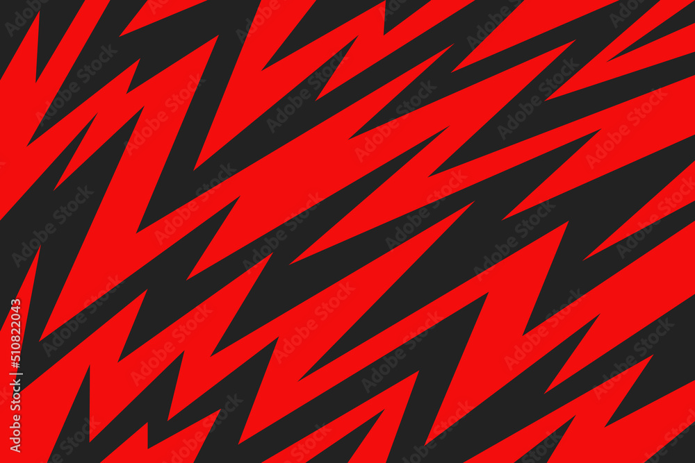 Poster abstract background with various zigzag and arrow pattern