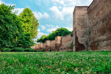 Parco delle mura aureliane - obrazy, fototapety, plakaty