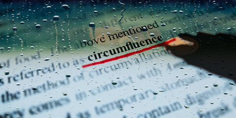 Medical education text conceptual background.