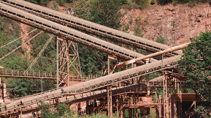 Hartsteinwerk Düro bei Taben-Rodt  und Mettlach an der Saar 