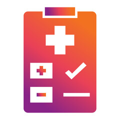 Obraz premium Medical Test Icon