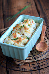 Vegetarischer Blumenkohlauflauf 