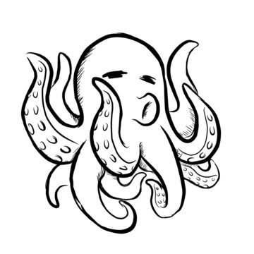 Octopus vector design