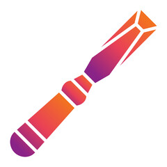 Naklejka premium Chisel Icon
