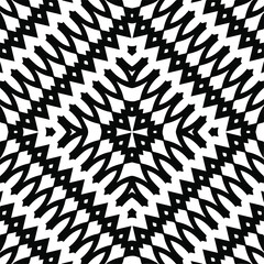 Abstract background with black and white pattern. Unique geometric vector swatch. Perfect for site backdrop, wrapping paper, wallpaper, textile and surface design. 