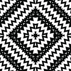 Abstract background with black and white pattern. Unique geometric vector swatch. Perfect for site backdrop, wrapping paper, wallpaper, textile and surface design. 
