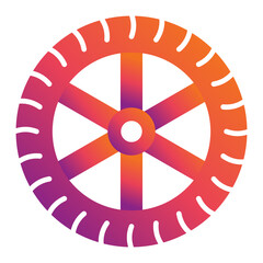 Obraz premium Tire Icon