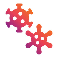 Obraz premium Virus Icon