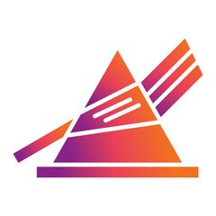 Fototapeta premium Dispersion Icon