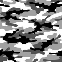 army camouflage. vector print for clothes or print. seamless pattern grey