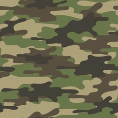 modern military vector camouflage print, seamless pattern for clothing headband or print. camouflage from pols