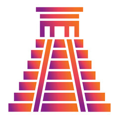 Maya Pyramid Icon