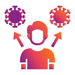 Virus Transmission Icon