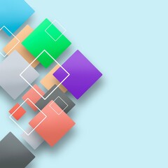 Obraz premium abstract colorful background