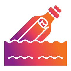 Message Bottle Icon