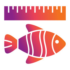 Fish Measure Icon