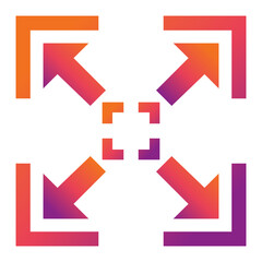 Obraz premium Full screen Icon