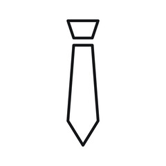 tie vector icon for website symbol presentation