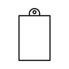 paper board vector icon for website symbol presentation