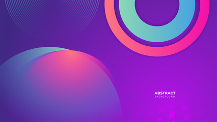 Abstract colorful purple pink shapes presentation background. Gradient dynamic lines background. Modern mosaic pattern colorful geometric design background