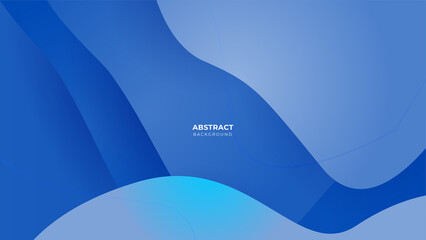 blue banner geometric shapes abstract modern technology background design. Vector abstract graphic presentation design banner pattern background web template.