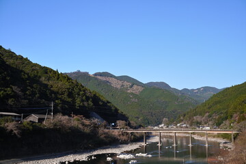 清流・田舎の風景