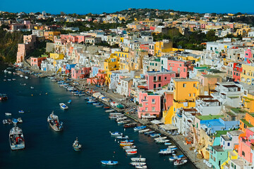 Procida Island, the Italian Capital of Culture 2022 , Metropolitan City of Naples, Campania, Italy