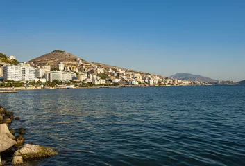 Foto op Canvas Saranda is Albanian coastal town in the South © Fyle