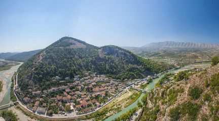 Foto op Canvas Berat town in Albania © Fyle