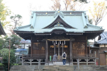 Fototapeta premium 烏山神社 （東京都世田谷区南烏山）