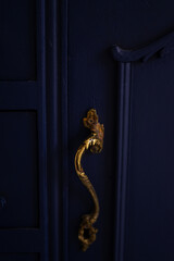 gold plated dresser handles. vintage furniture